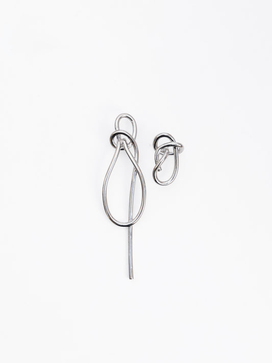 Gathered Earrings